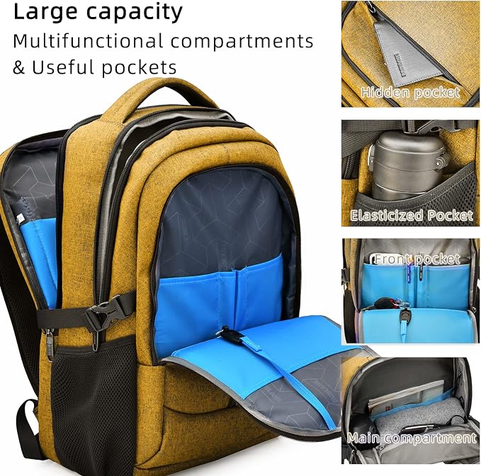 DUSLANG 17 Inch Laptop Backpack - Image 3