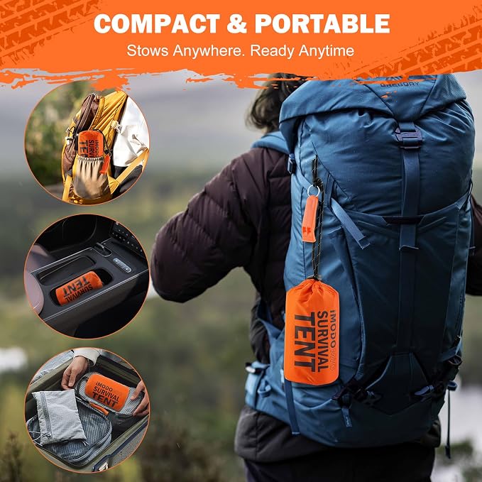 Emergency Survival Tent Life Shelter - Image 7