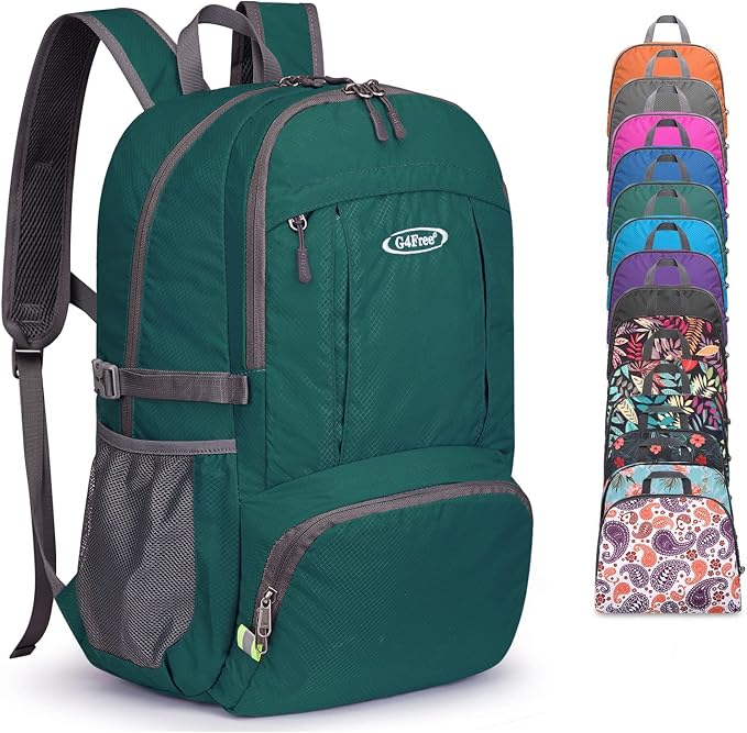 G4Free 40L Lightweight Packable Hiking Backpack, Waterproof Travel Daypack by G4Free