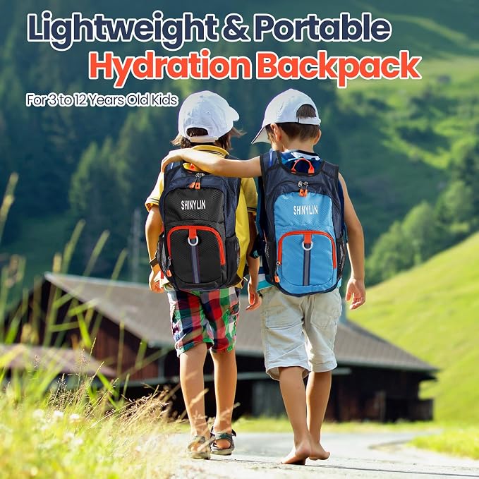 Shinylin 2 Pcs Kids Hydration Backpack - Image 7