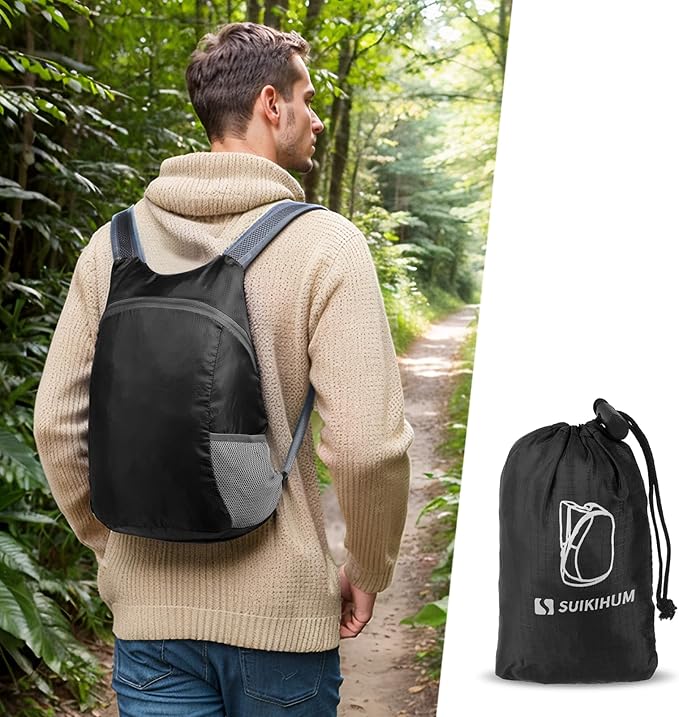 20L Ultra Hiking-Daypack Lightweight Foldable Travel Packable Backpack - Image 7