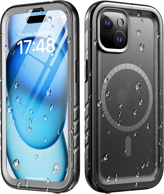 Cozycase for iPhone 15 Waterproof Shockproof Dustproof Case by Cozycase