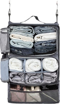 Surblue Hanging Travel Shelves Compression Packing Cube by SURBLUE