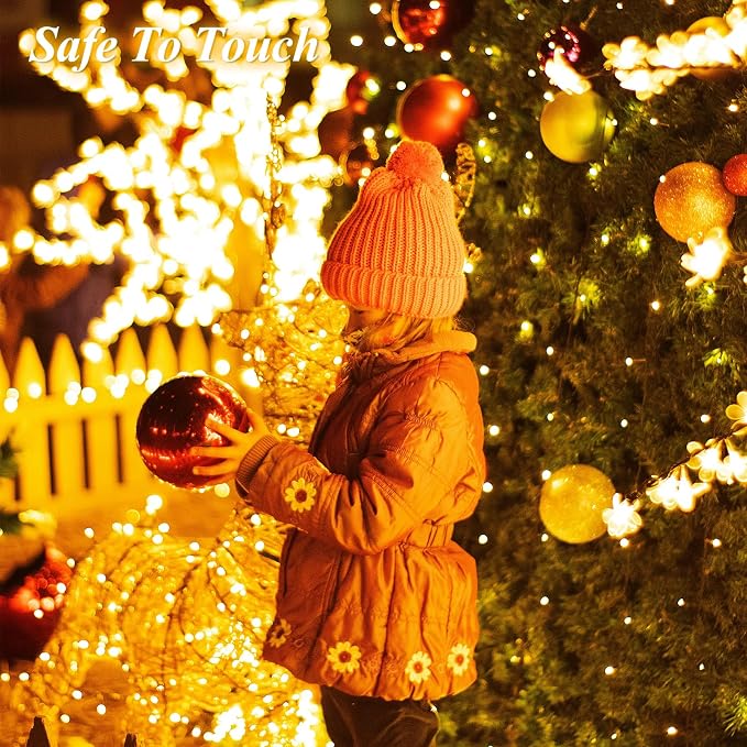 LitHome 164Ft 500 LED Color Changing Christmas String Lights, 35 Colors 9 Modes - Image 8