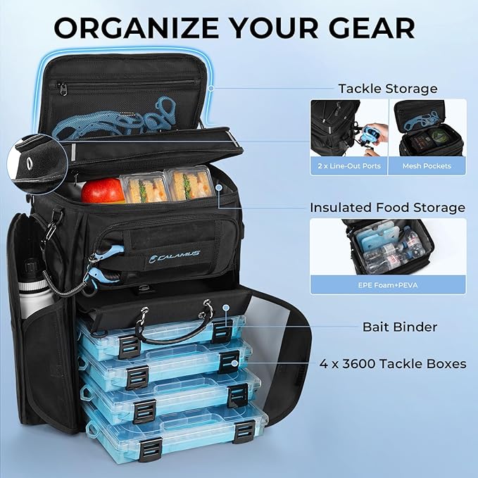 Calamus GearMaster Tackle Backpack - Image 3