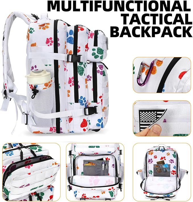 Lovelinks21 25L Tactical Military Backpack Small Travel Rucksack - Image 4