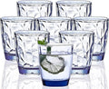 10 Oz Unbreakable Tritan Drinking Glasses Shatterproof Acrylic Glasses by VEILEDGEM