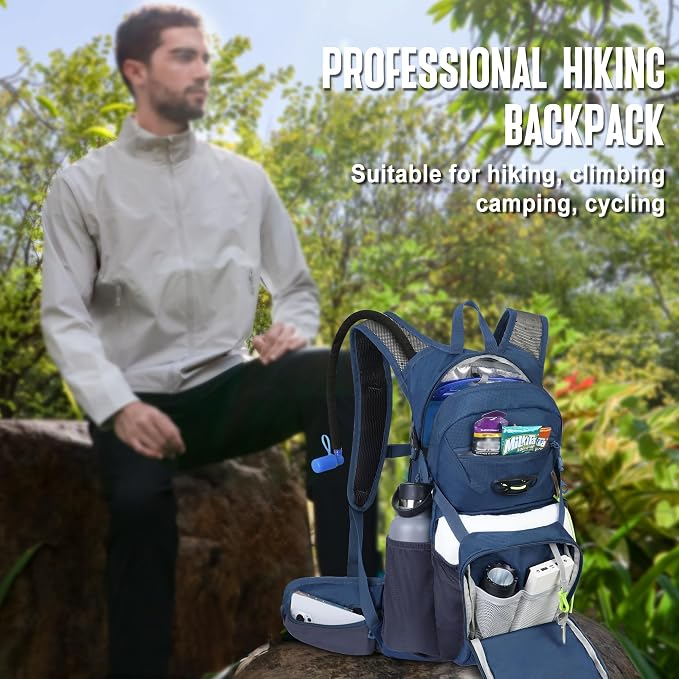 N NEVO RHINO Hydration Backpack, 18L Multipurpose Hiking Backpack - Image 5