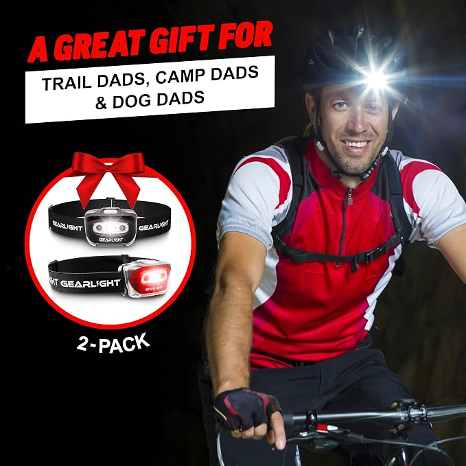 GearLight USB Rechargeable Headlamp Flashlight - Image 3