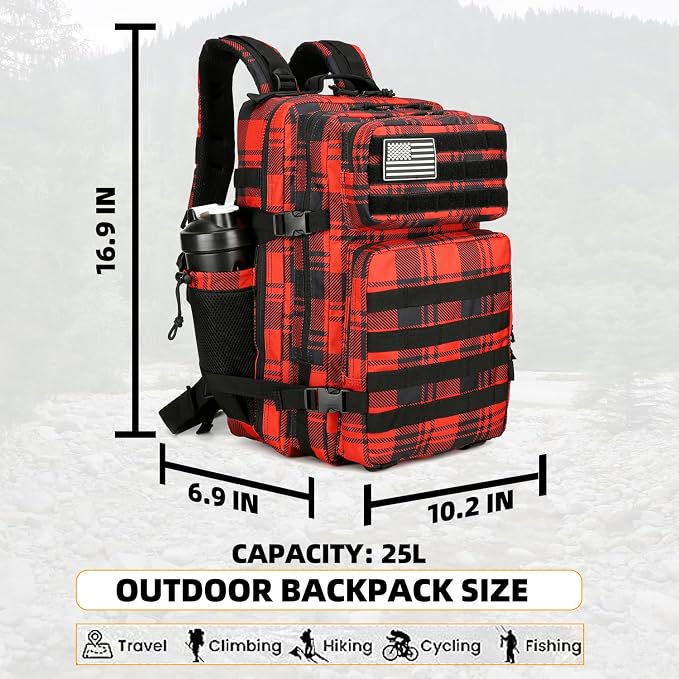Lovelinks21 25L Tactical Backpack - Image 2