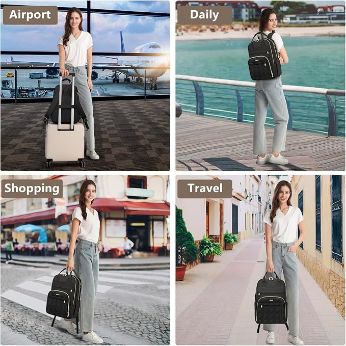 Laptop Backpack for Women Work Bag - Image 6