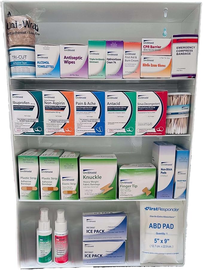 Restaurant Metal First Aid Cabinet, Wall Mountable - Image 4