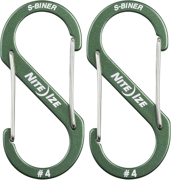 Nite IZE S-Biner Dual Carabiner Aluminum by Nite+Ize