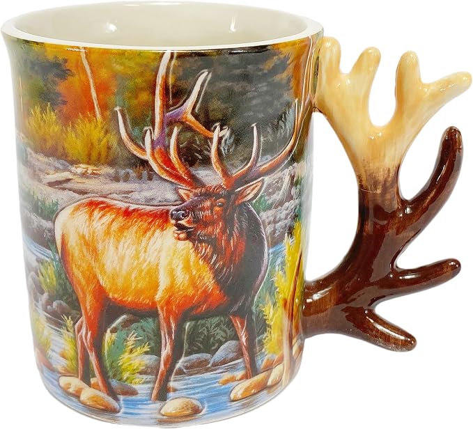 Rivers Edge Products 3D Ceramic Coffee Mug by RiversEdgeProducts