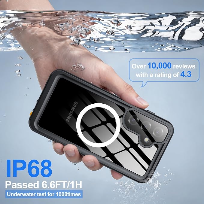ANTSHARE IP68 Waterproof Case for Samsung Galaxy S25 Plus - Image 3