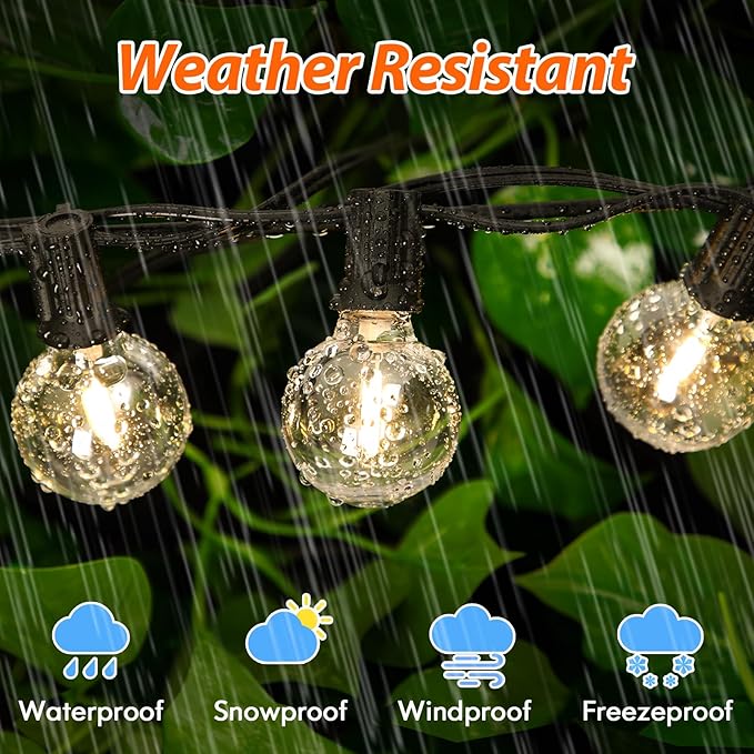 50FT Outdoor String Lights - Image 4