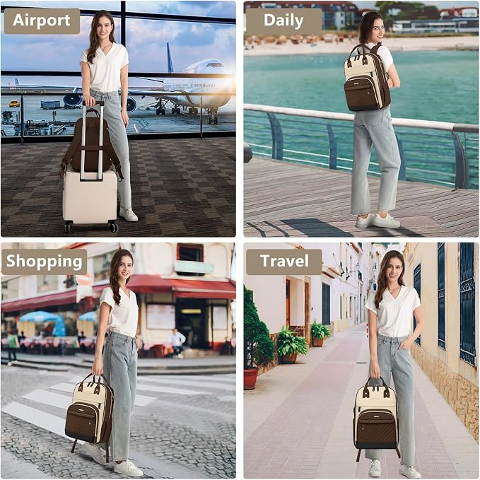Laptop Backpack for Women Work Bag - Image 6