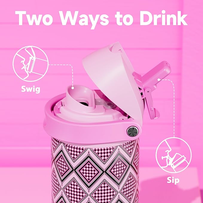 24 oz Insulated Water Bottle - Image 2