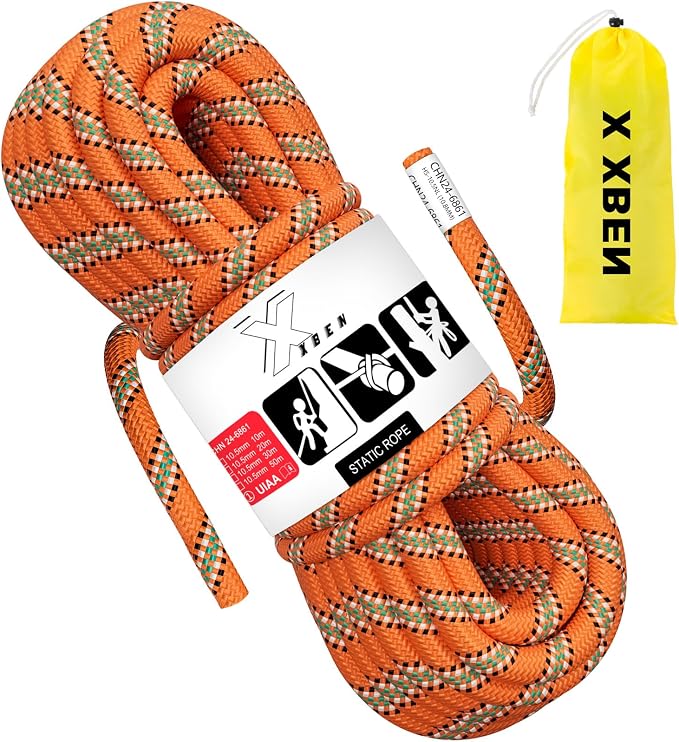 X XBEN Outdoor Climbing Rope 10M 20M 30M 50M 70M 152M 352M Static Rock Climbing by XXBEN