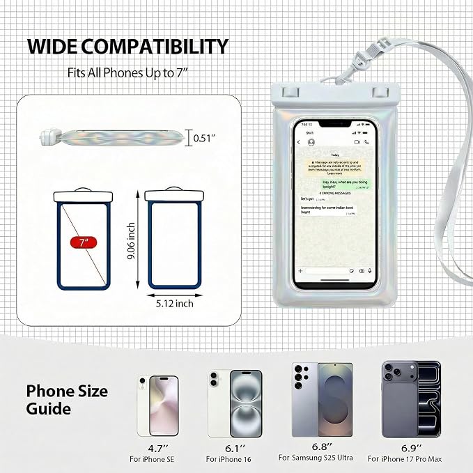 Floatable Waterproof Phone Pouch Case - Image 2