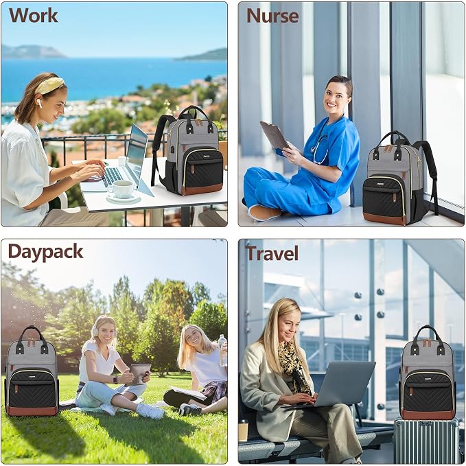 Laptop Backpack for Women Work Bag - Image 6
