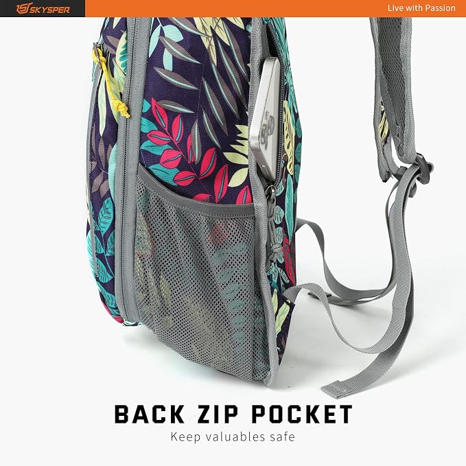 SKYSPER Small Daypack 10L Hiking Backpack Packable Lightweight Travel Day Pack - Image 2