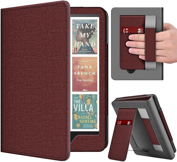 TNP Stand Case with Strap for Kindle Paperwhite 12th Gen 2024 / Kindle by TNP+Products