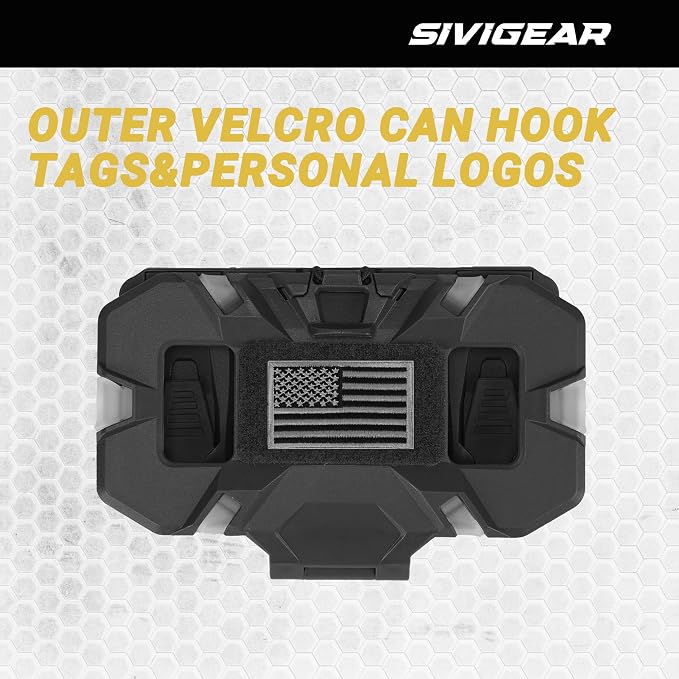 Tactical Molle Phone Holder for Plate Carrier Vest, Quick Release & Adjustable - Image 8
