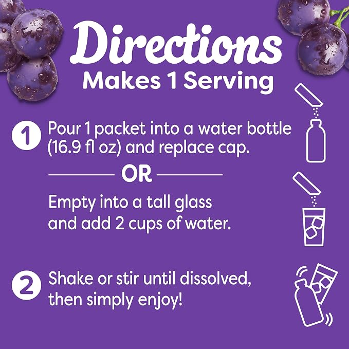 Crystal Light On The Go Energy Grape - Image 8