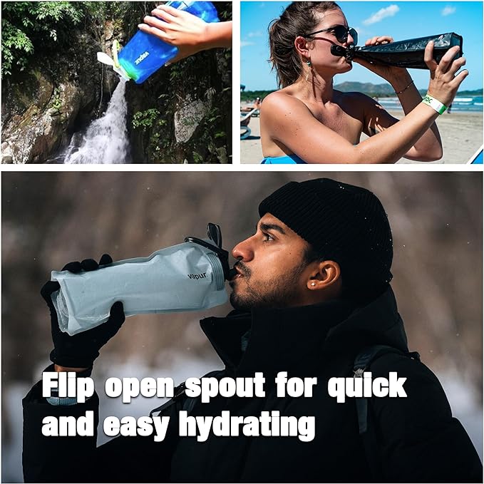 Vapur Flexible, Collapsible Wide Mouth Anti-Bottle - Image 6