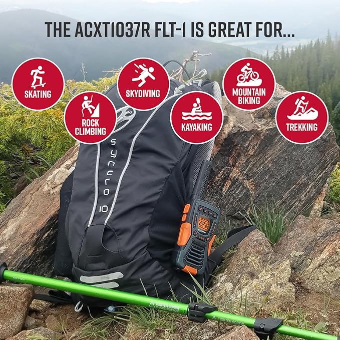 Cobra ACXT1037R FLT Floating Walkie Talkie - Image 5