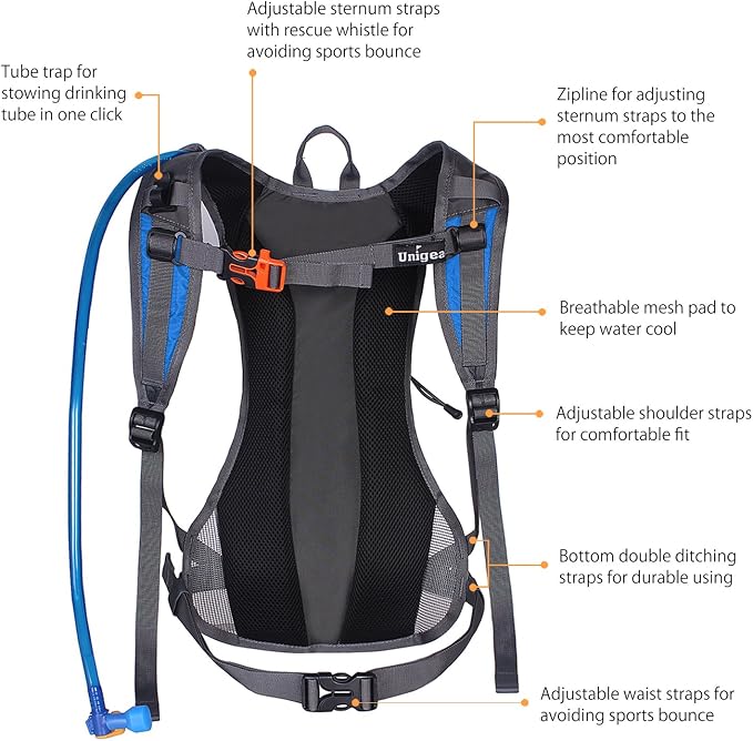 Unigear Hydration Pack Backpack - Image 3