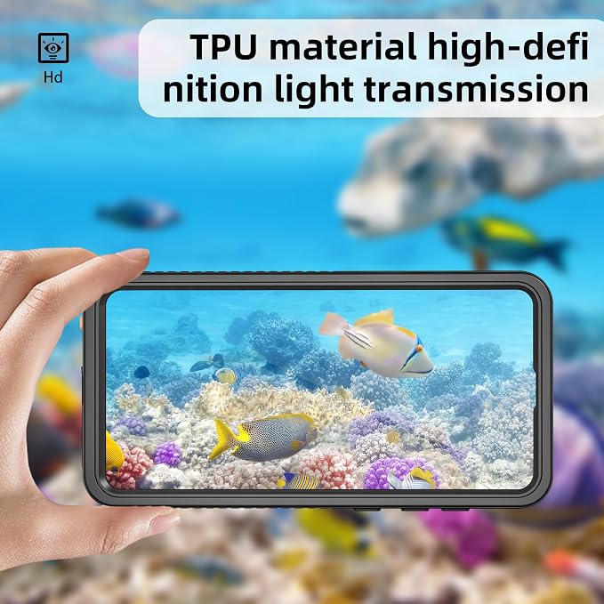 Magnetic for Samsung Galaxy S25 Edge Case, IP68 Waterproof Dustproof Case - Image 2