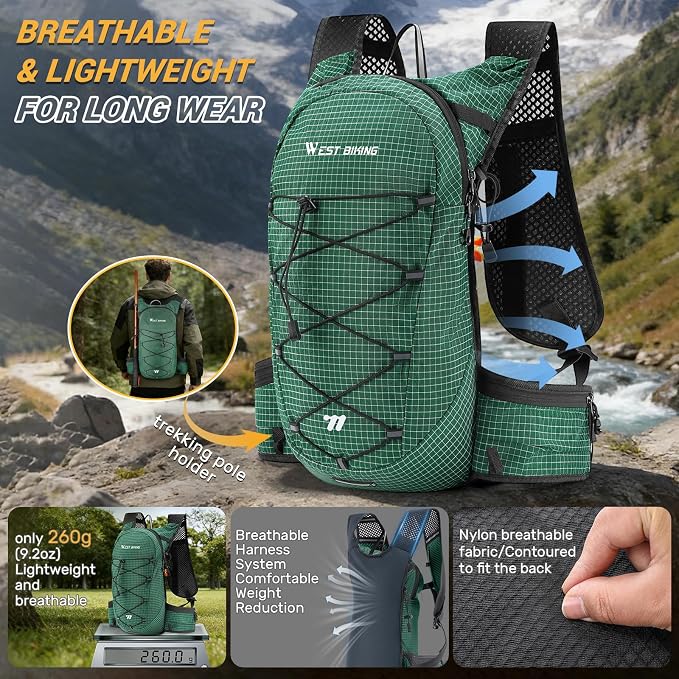 Lightweight Hydration Backpack - Image 3