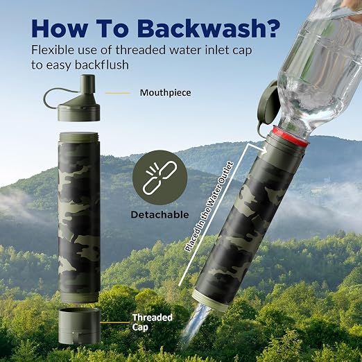 Membrane Solutions Gravity Water Filter Pro 6L, NSF/ANSI 42&372&401 Certified - Image 2