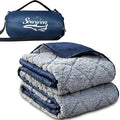 Waterproof Outdoor Blanket 82”X 55” Packable, Stadium Blankets by sowwon
