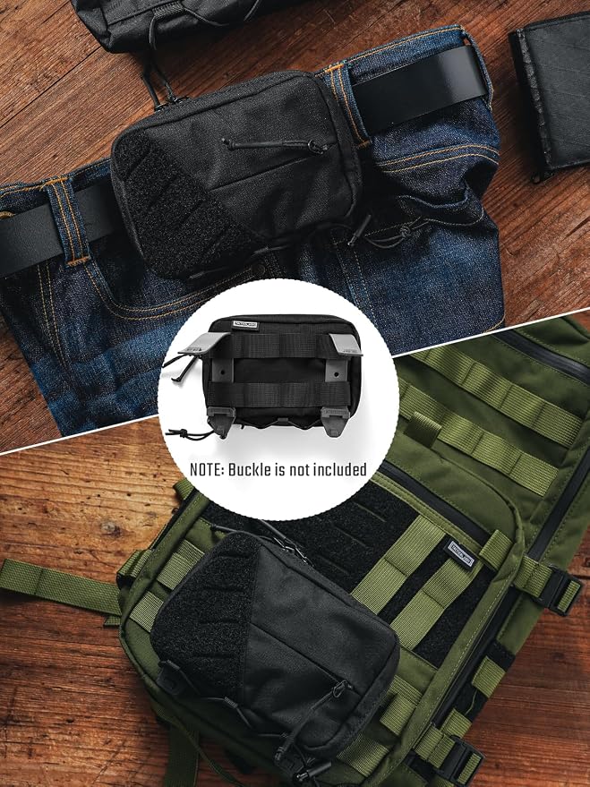 TACTICAL GEEK Block E4.0 EDC Compact Waist Pouch, Utility Pocket Organizer - Image 4