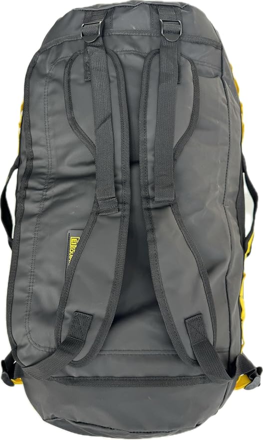 Element Equipment Trailhead Duffel Bag Shoulder Straps Waterproof Black/Yellow - Image 4