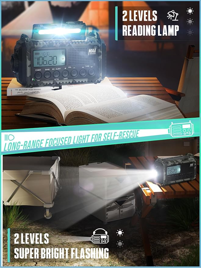 Hand Crank Solar Emergency Radio - Image 4