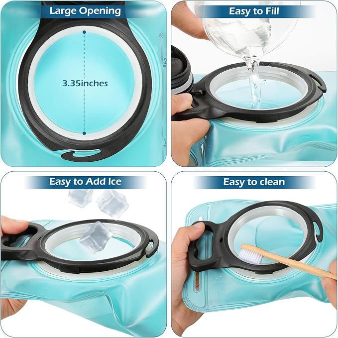 FRTKK 2L/3L Hydration Bladder, Leak Proof Water Bladder - Image 4