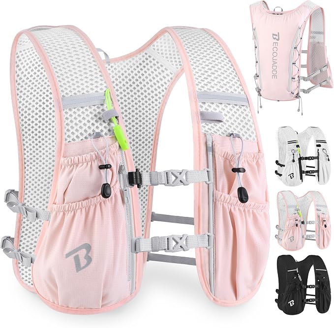 BECOJADDE Running Vest Hydration Backpack by BECOJADDE