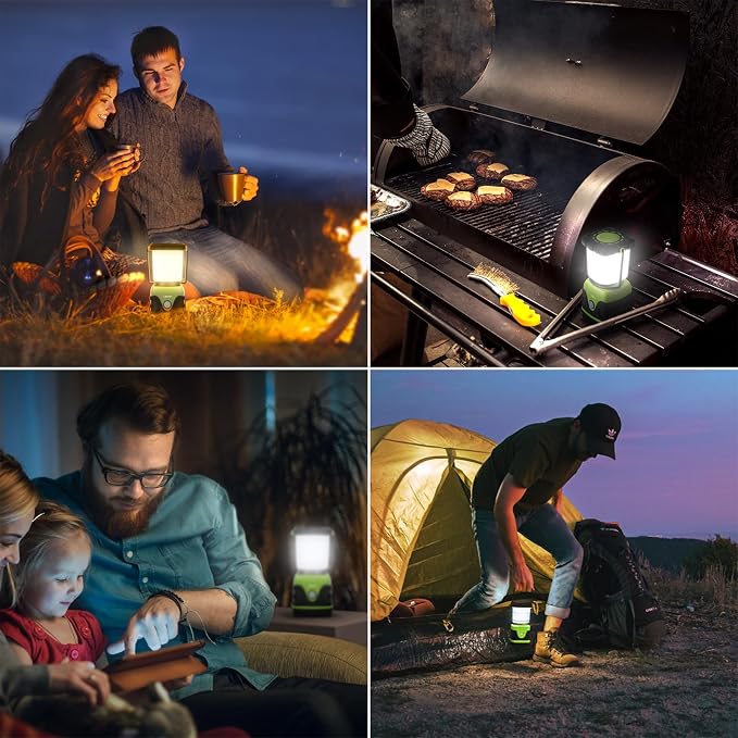 Lepro 1500LM Battery Powered LED Camping Lantern, Waterproof Tent Light - Image 7