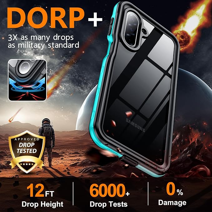 SPIDERCASE for Samsung Galaxy A17 Waterproof Case, IP68 Waterproof Case - Image 4