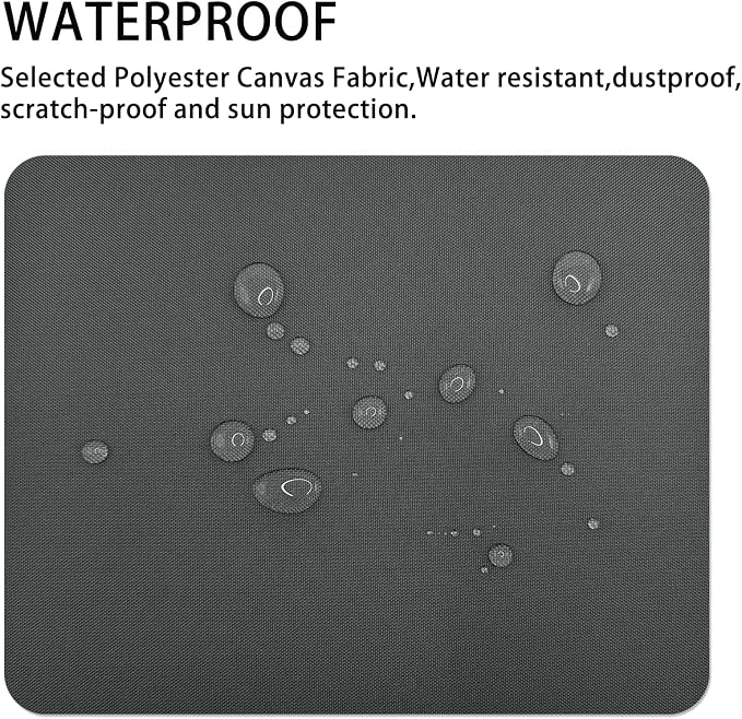 Gheeidau Canvas Repair Patch 9×11 Inch 3Pcs Waterproof Self-Adhesive Fabric - Image 2