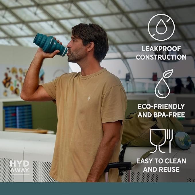HYDAWAY 25oz Collapsible Travel Water Bottle - Image 3