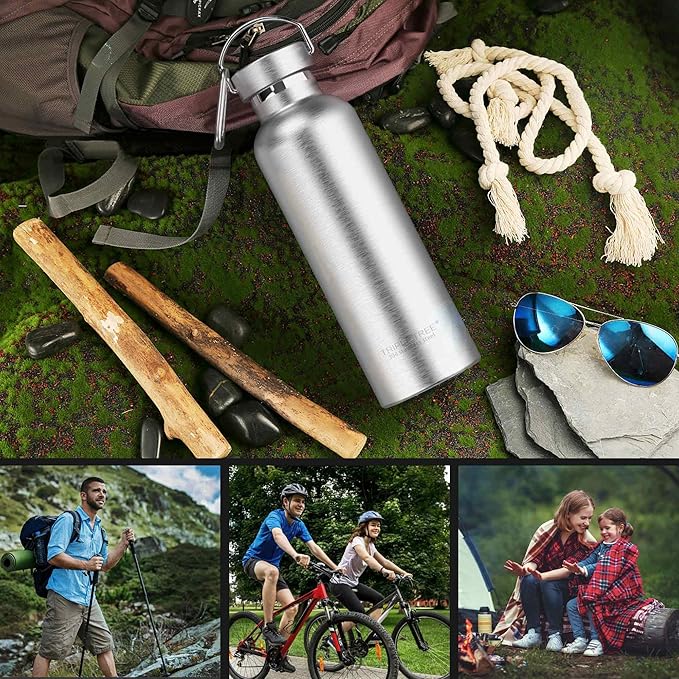 Triple Tree 26OZ Vacuum Insulated Stainless Steel Water Bottle, Double Wall - Image 7
