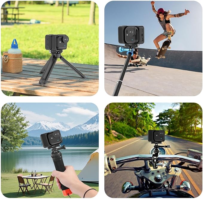 PULUZ Quick Release Mount for Insta360 GO Ultra, Magnetic Aluminum Alloy - Image 8