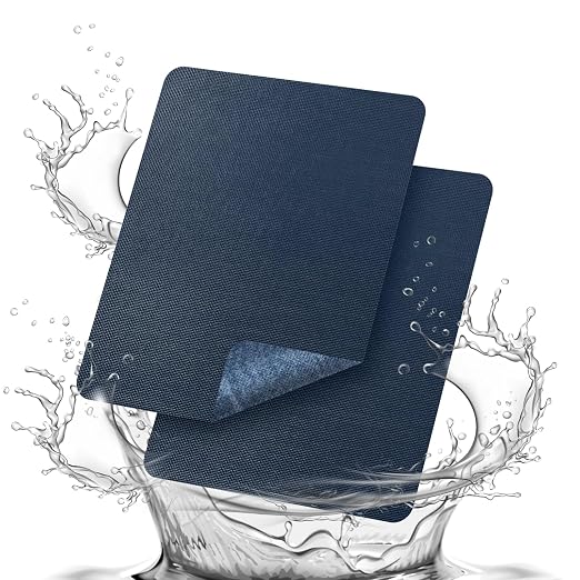 Waterproof Fabric Repair Patch, 9×11Inch 2 Pcs Self-Adhesive Fabric Repair Kit by ForABetterHomeLife