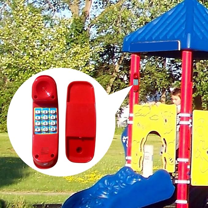 Amagogo Pretend Phone Toy Kids Climbing Frame Accessories Playground Telephone - Image 2