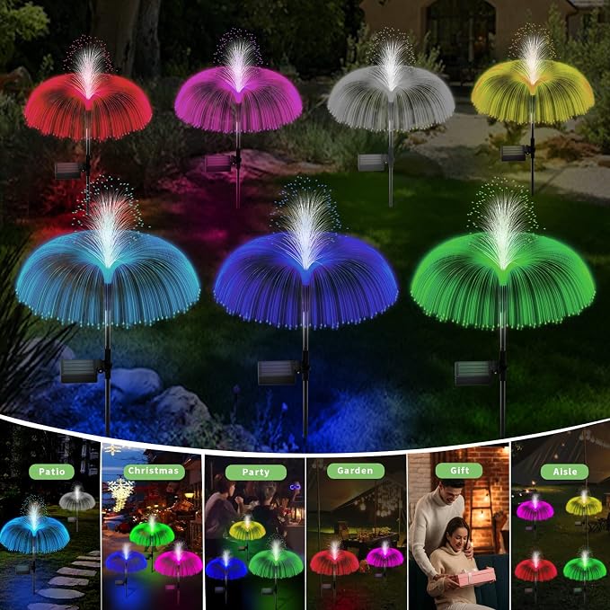 Solar Garden Lights Outdoor Decorative Waterproof, Solar Light - Image 2